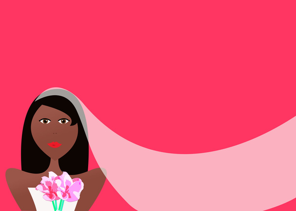 Афроамериканская невеста
 - Фото, изображение