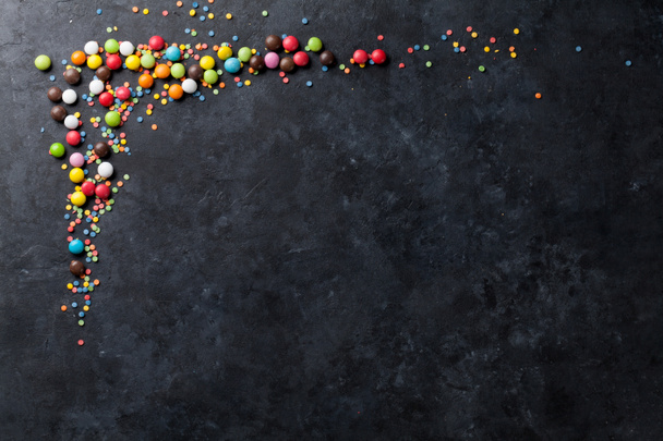 Renkli şeker arkaplanı - Fotoğraf, Görsel