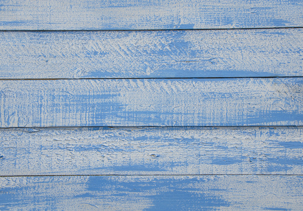 Shabby Шикарний синьо-білий дерев'яний фон з текстурованими подряпинами та антикварною тріщинкою
 - Фото, зображення