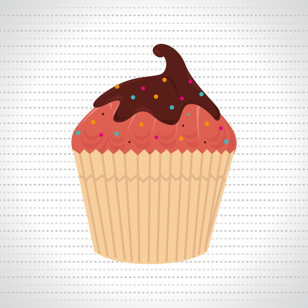 sweet cakes design - Vector, Image