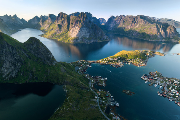 Καταπληκτική θέα των Νήσων Lofoten, Νορβηγία  - Φωτογραφία, εικόνα