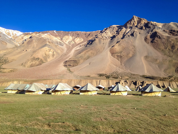 Campo di Sarchu, autostrada Manali-Leh, Ladakh, India
 - Foto, immagini