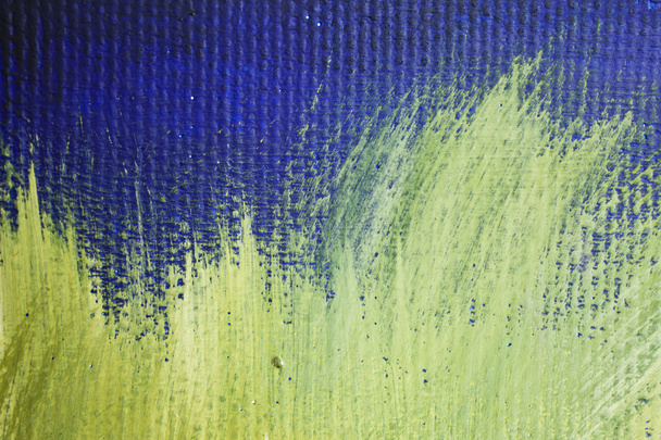 Canvas painting closeup - Foto, afbeelding