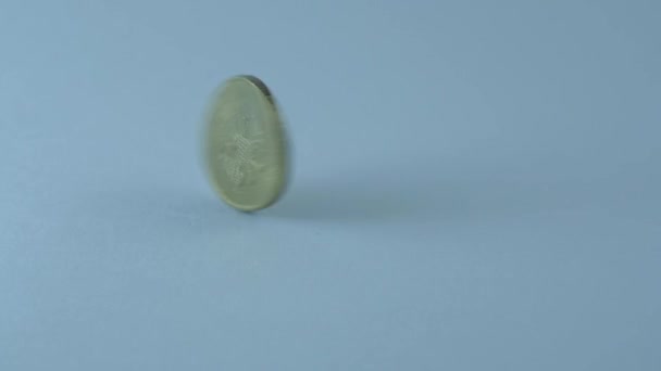 Rotating coin. 10 rubles - Filmmaterial, Video