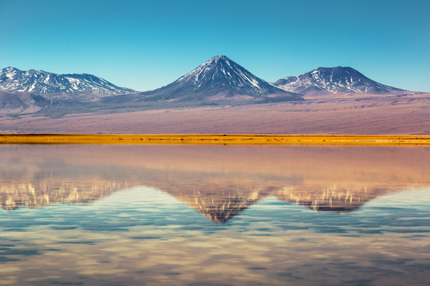 Atacama-sivatag gyönyörű forgatókönyv - Fotó, kép