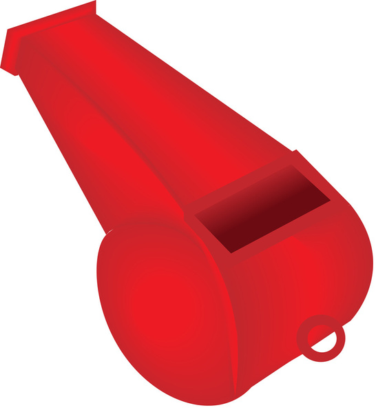 illustration of a whistle. - Vector, Image