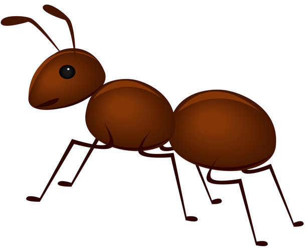 Vectorafbeelding van een mier. - Vector, afbeelding