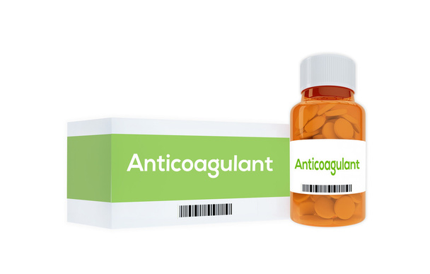 Anticoagulant Medication concept - Photo, image