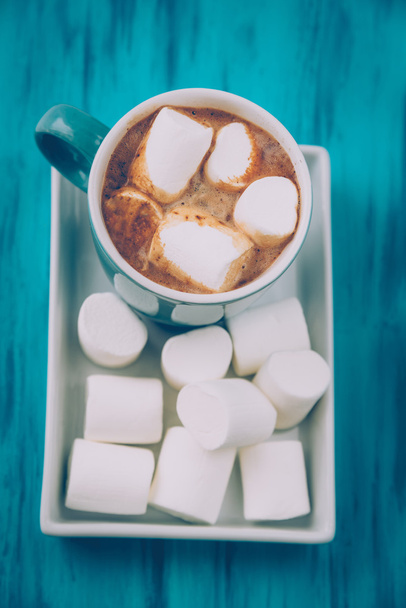 Cacau com marshmallow - Foto, Imagem