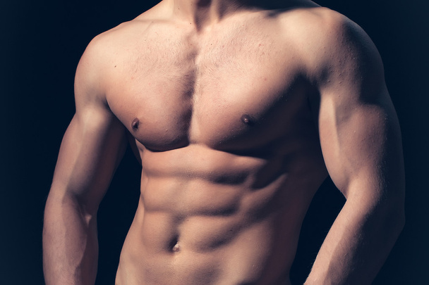 Sexy muscular male - Photo, image