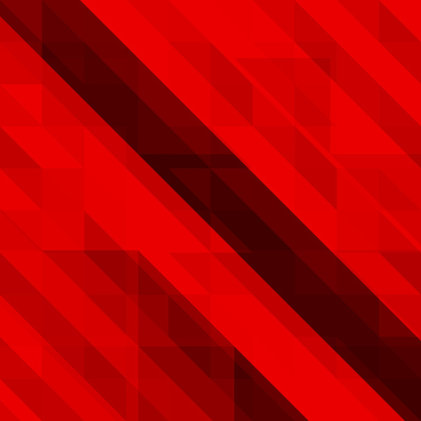 Abstract red background, colorful mosaic, vector illustration, eps 10 - Vector, Image