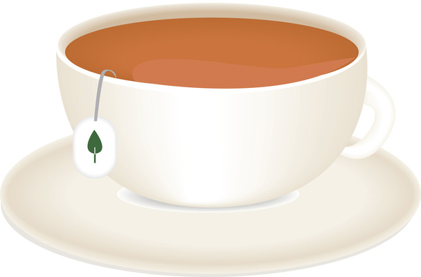 herbal tea clipart illustration - Vector, Image