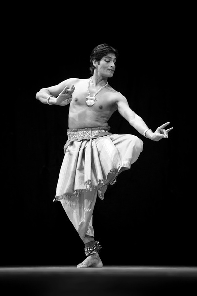 Indian BharataNatyam dancer - Foto, afbeelding