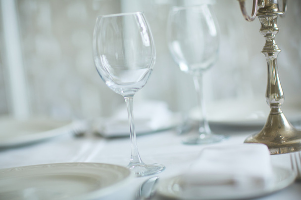 Decorated feast table in restaurant - Foto, immagini