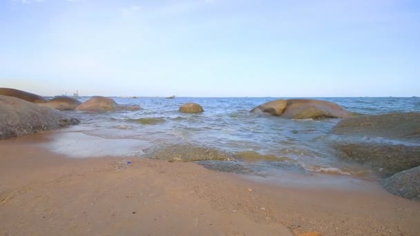 Piękno przyrody morza i plaży - Materiał filmowy, wideo