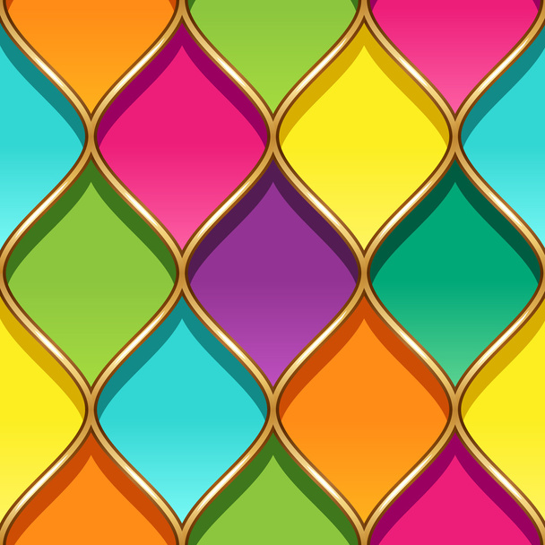 stained glass pattern - Vecteur, image