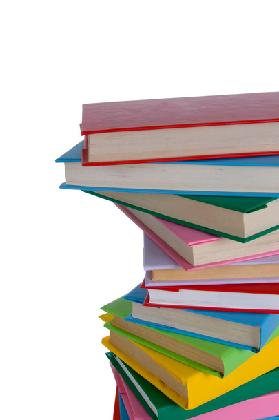 Stack of colorful books - Foto, Imagem