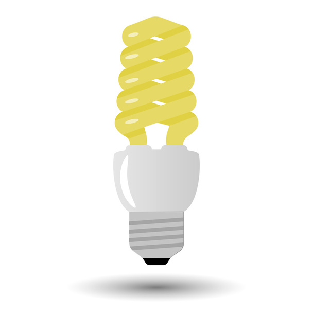 Light bulb colorful icon - Vetor, Imagem