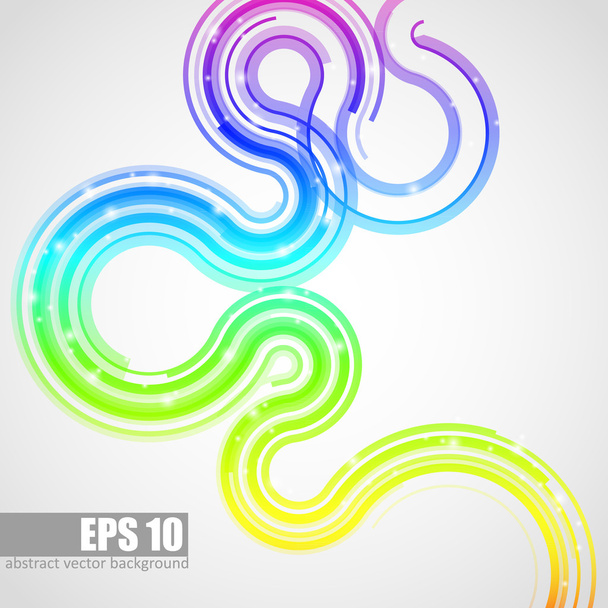 Colorful abstract vector background - Διάνυσμα, εικόνα