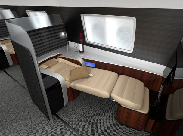Luxurious business class interior - Photo, Image