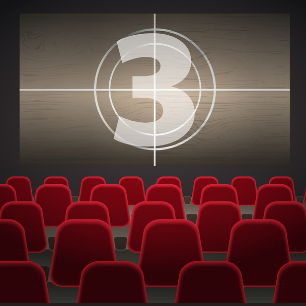 cinema auditorium vector - Vector, Image