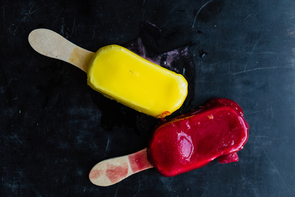 fruit ice creams - Φωτογραφία, εικόνα