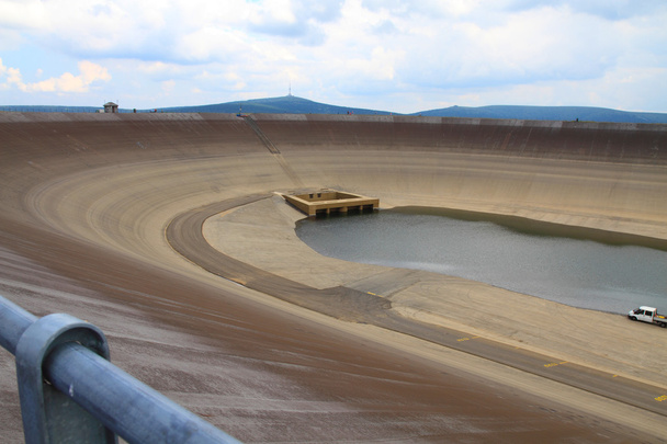 Фото порожні воду reservoire Dlouhe Strane - Фото, зображення