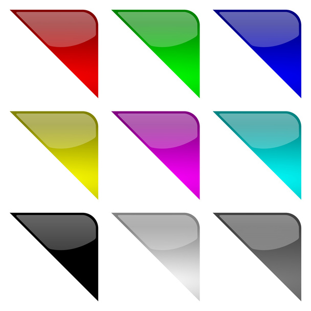 Esquinas coloridas del marco
 - Foto, imagen