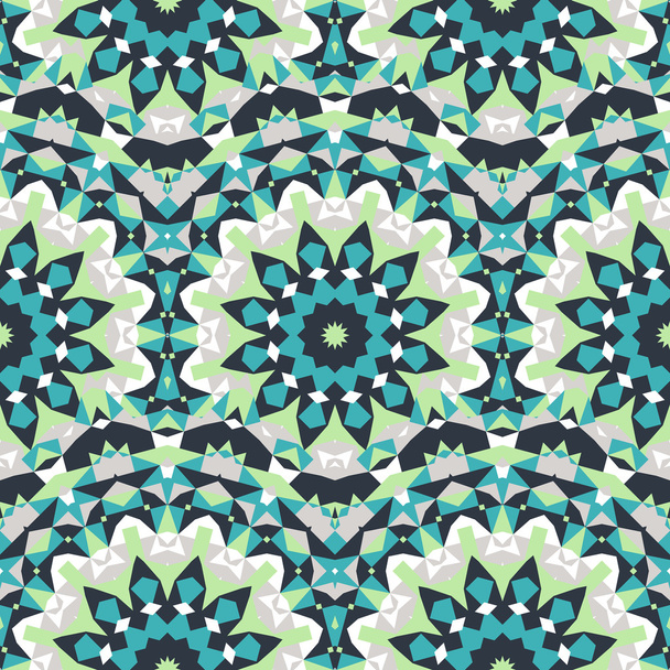 Boho chic colorful pattern - Vector, imagen