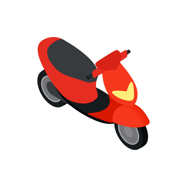 Icône moto, style 3d isométrique
 - Vecteur, image