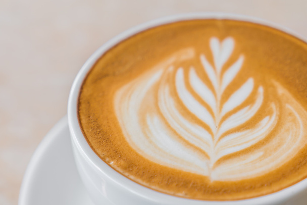 Latte Coffee art - Photo, image