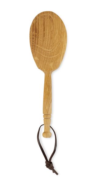 Cuchara, cuchillo y tenedor de madera
 - Foto, Imagen