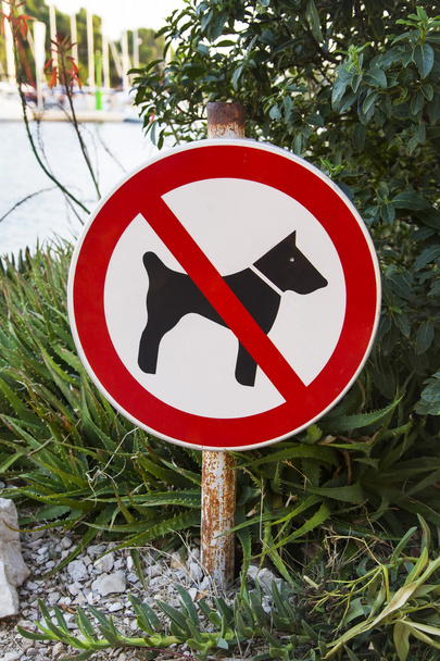 Pas de chien signe
 - Photo, image