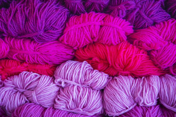 vista dei fili di lana
 - Foto, immagini
