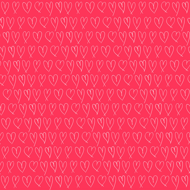 seamless pattern with hearts. - Vecteur, image