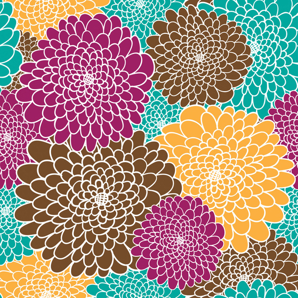 Modern floral texture - Vetor, Imagem