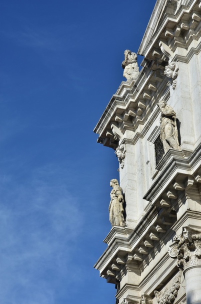 Venedig Kirche mit Himmel - Foto, Bild