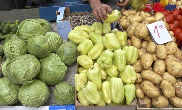Mercados de hortalizas
 - Foto, imagen