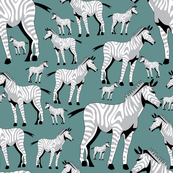 Zebra pattern - Vector, Image