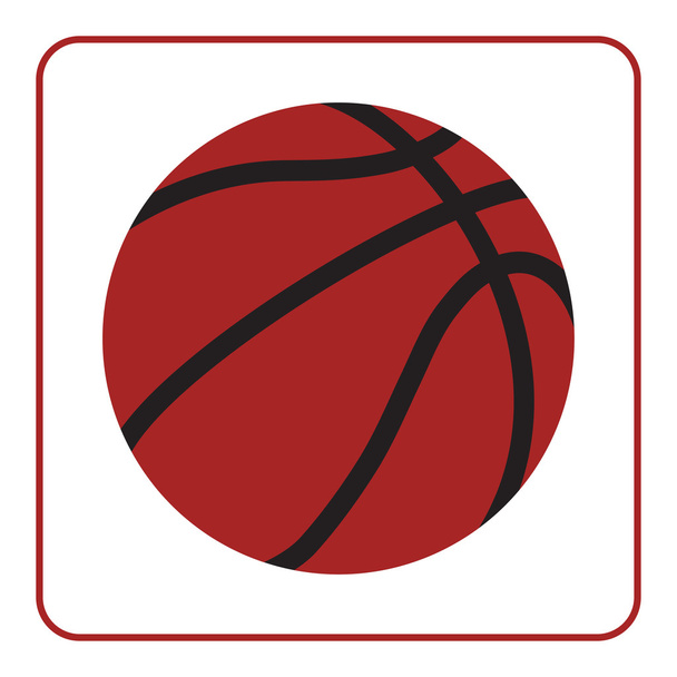 basketball ball 1 - Διάνυσμα, εικόνα