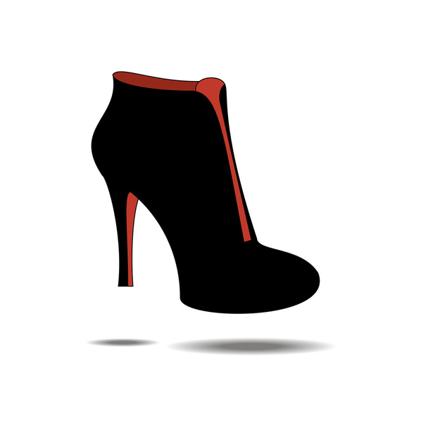 Ankle boots shoes - Vector, Image