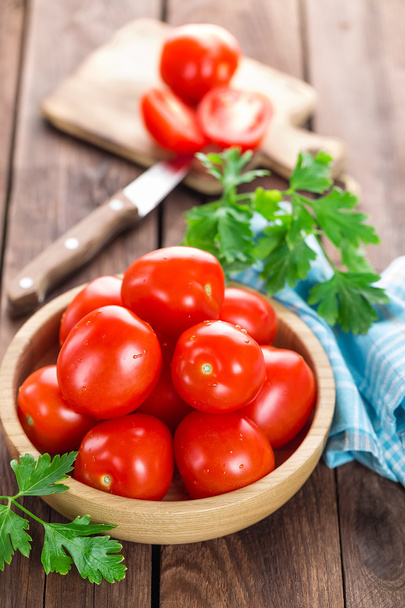 fresh tomatoes in bowl - Photo, Image