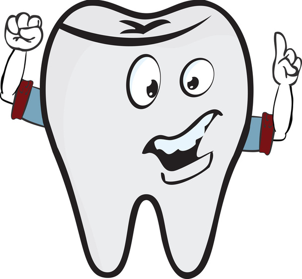 Diş Hekimliği oral hijyen bakım vektör - Vektör, Görsel