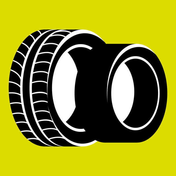 Дизайн автомобильных шин
 - Вектор,изображение