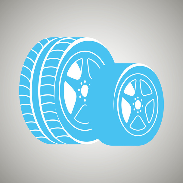 car tires design - ベクター画像
