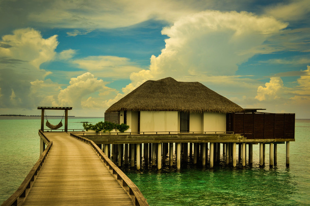 Ocean luxury villa Maledivy - Fotografie, Obrázek