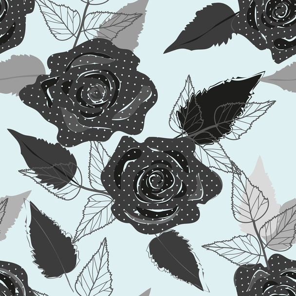 Abstract flower seamless pattern background - Vektor, Bild