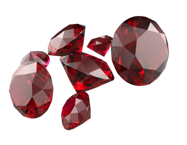gemstones 3d render - Photo, Image