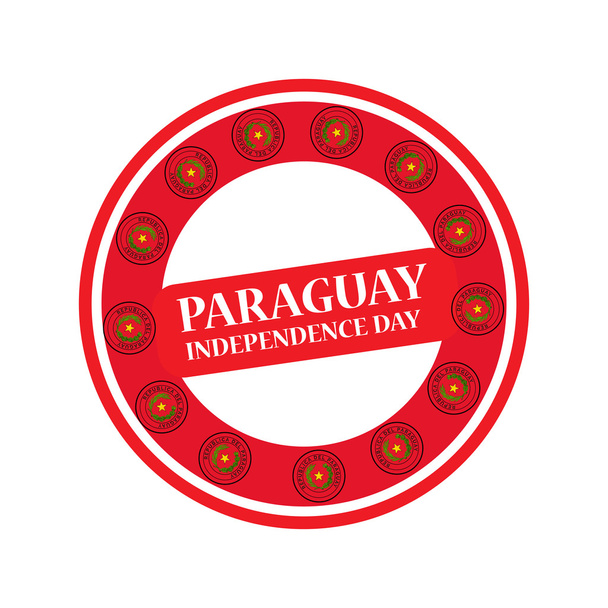 Jour de l'indépendance du Paraguy
 - Vecteur, image