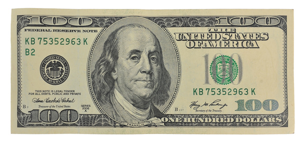 one hundred dollars - Photo, Image
